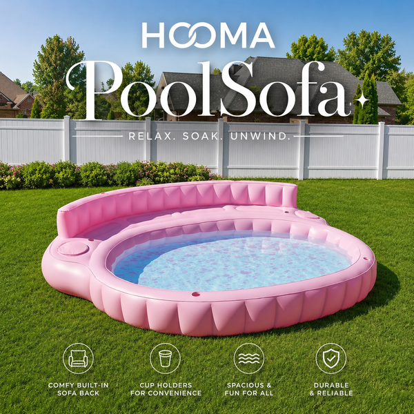 PoolSofa Inflatable Backyard Lounge Sofa
