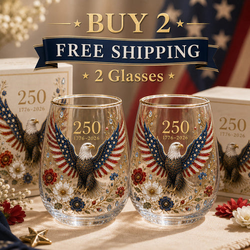 American Eagle Celebration Water Cup - 250th Anniversary of the United States
