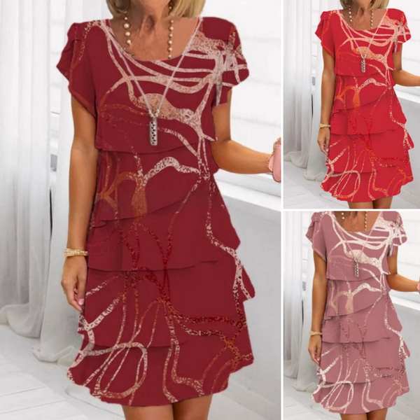 Everyday Ruffle Hem Summer Dress
